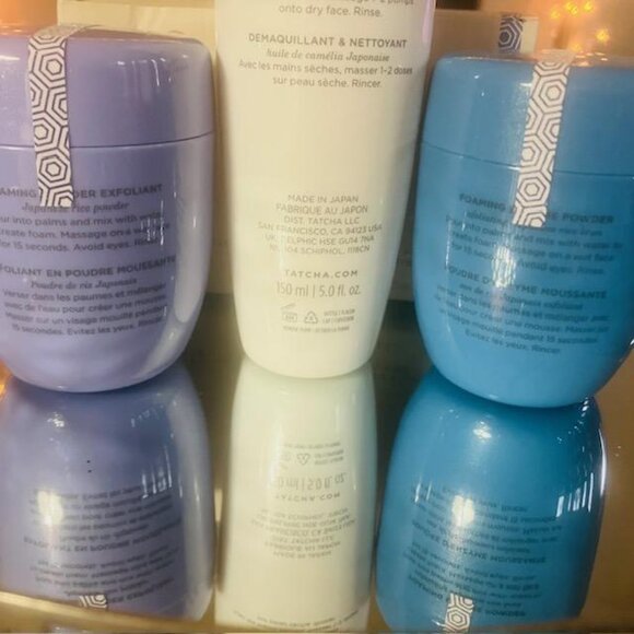 3 NIB Tatcha FULL SIZED Skin Care Camellia Oil Calming & Gentle Rice Polish - Picture 3 of 7